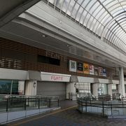 秋田駅西口の商業施設