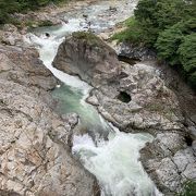 橋の上から絶景