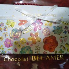 ベルアメールのチョコレート