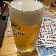 生ビール中299円！