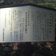 品川神社にある富士塚