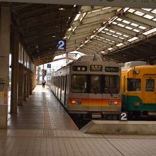 富山地鉄の富山駅