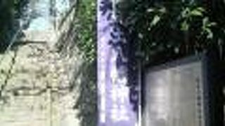 飯田橋駅近く、長い石段の先にある静かめな神社