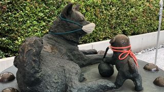 お犬様もマスク