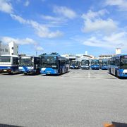 沖縄北部バスターミナルの要！4社のバス会社共同利用！