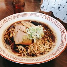 たまり醤油ラーメン