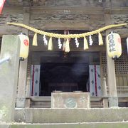 古墳公園近くの神社