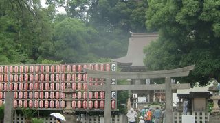6月30日の夏越し祓いの茅の輪くぐりの準備