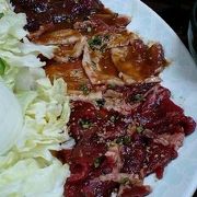 鹿肉料理を堪能