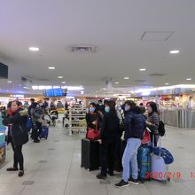 東南アジア系の人が多かったです