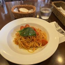 3種トマトのスパゲッティ