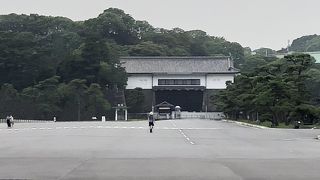 宮内庁への通用門で一般の人は通れない