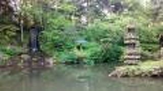 人工的に作られた滝