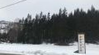 冬は雪の公園かも