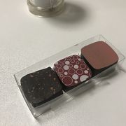 タブレットチョコが美味しい