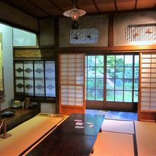 家屋内の匠の技が光る造り