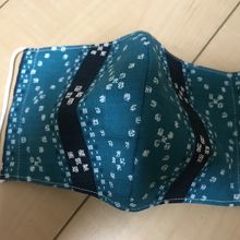 ミンサー柄のマスク