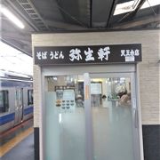 天王台駅の立ち食いそば