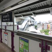 シーロムラインの終点