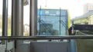 鹿児島駅前は工事で閉鎖されている市電