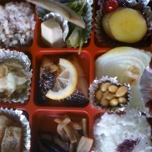 テイクアウトのお弁当です。