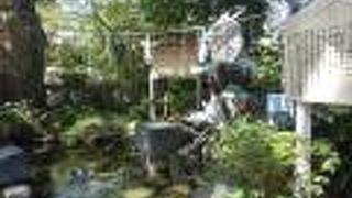 白龍の像があります。