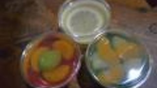 色とりどりのゼリー