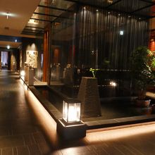 周りに個室が有ります