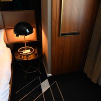 ここにスーツケースを広げられます。