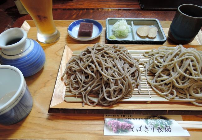 そば茶もお蕎麦も美味しい