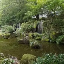 日本庭園風のエリア