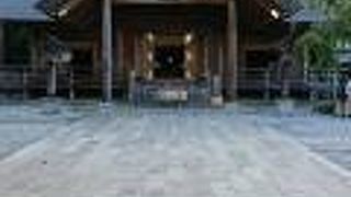 開成山公園近く