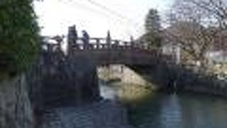 この付近は時代劇のロケに多く使われています