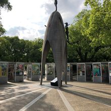 子どもたちの慰霊碑です。