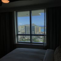 寝室からのダイヤモンドヘッド