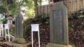 児玉神社にある歌碑