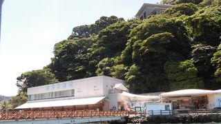 ほどよい広さの水族館で、縁日もありました