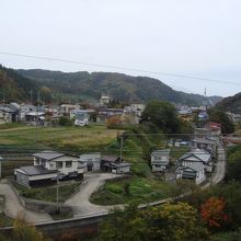 ４階の部屋からの眺め