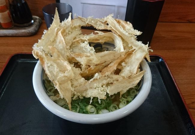 おすすめのごぼ天うどん