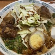 名物　絶品角煮の太肉麺