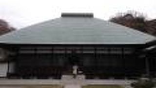 静かなお寺でした