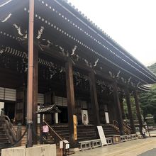 修復が終わった御影堂