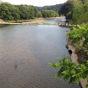 高麗川の鹿台堰です。上流が横手渓谷で下流が巾着田です。