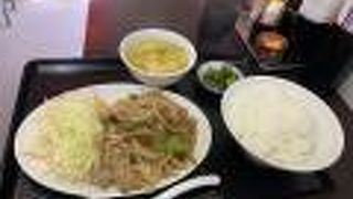 豚肉の生姜焼き定食！