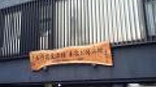 新馬場駅東側の路地沿いにある