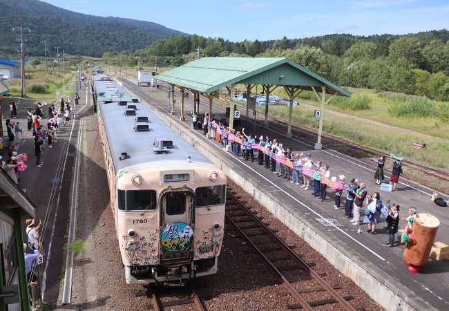 日本国有鉄道　列車行き先板　旭川・音威子府行き 宗谷本線・乗車記 普通列車で3時間】旭川から音威子府・日本縦断