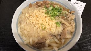 キチキチした麺