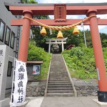 立派な鳥居です