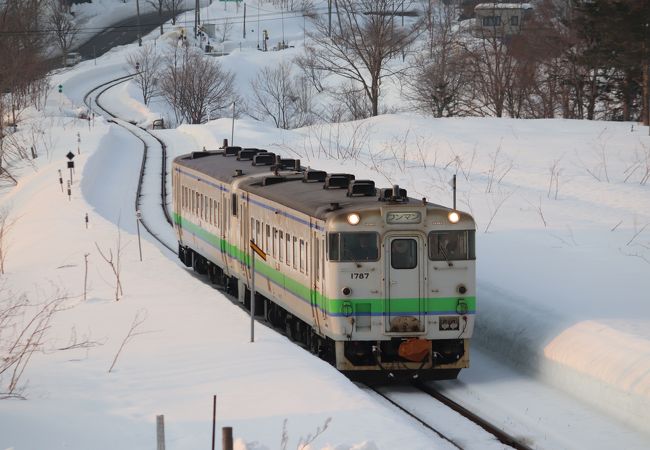 憧れ 夕張鉄道 鹿ノ谷から南小樽 塩谷 間ゆき 490円 鹿ノ谷駅発行