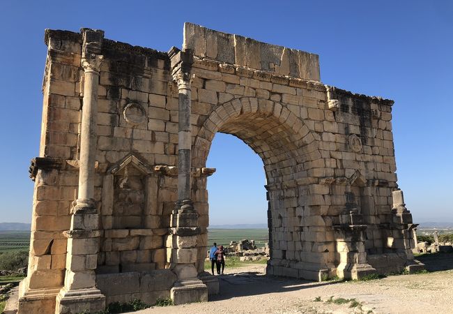 ローマ帝国の都市遺跡